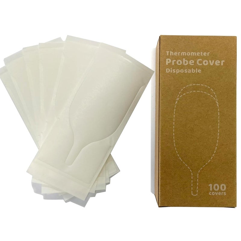 Nomeoop Disposable Cover for Rectal Thermometers - Special for Large Display & Short Probe Baby/Pet Rectal Thermometers (Covers -100 pcs) - Image 5